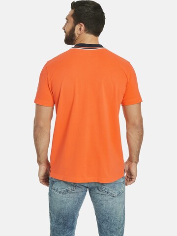 Jan Vanderstorm Poloshirt ' Jerker ' in Orange