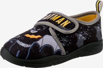 Batman Slippers in Yellow: front