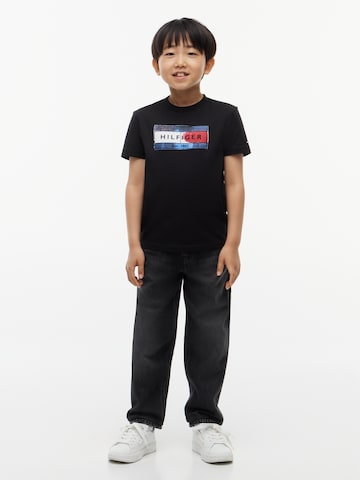 Tricou de la TOMMY HILFIGER pe negru