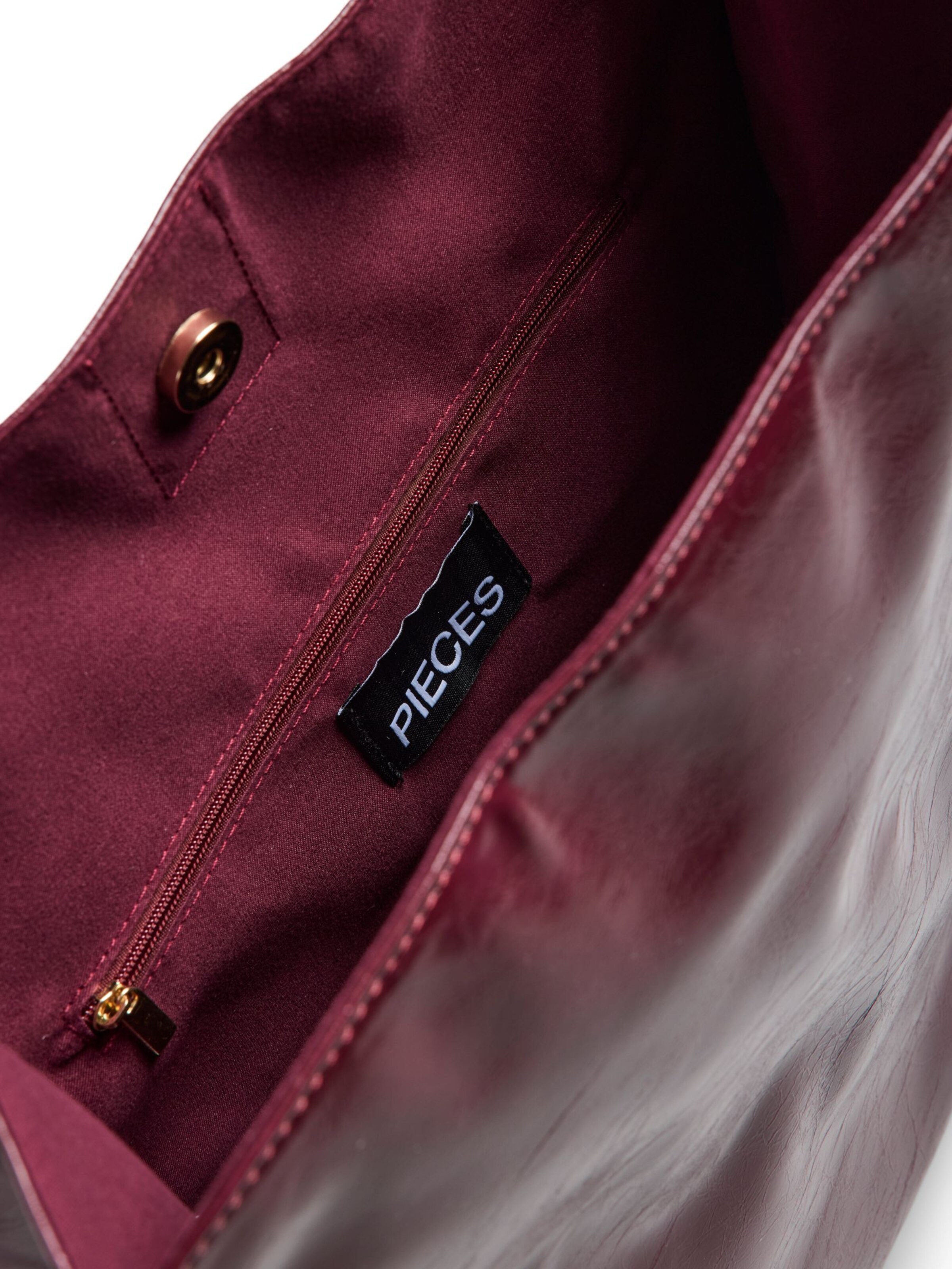 PIECES Shopper i rød