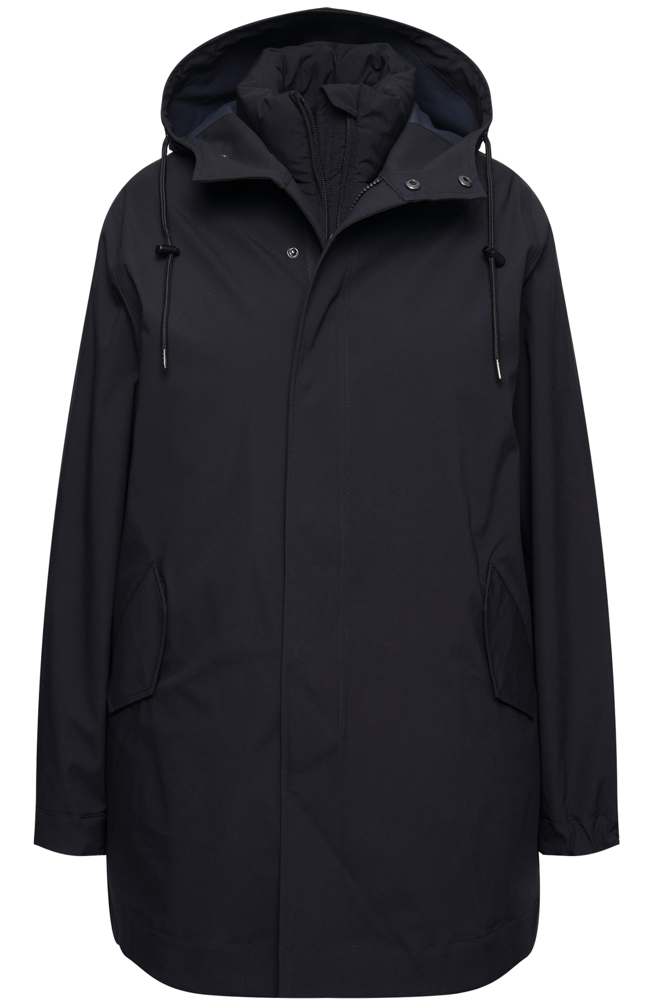 Ulla Popken Jacke in Schwarz: Vorderseite