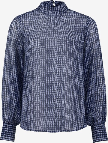 zero Blouse in Blauw: voorkant