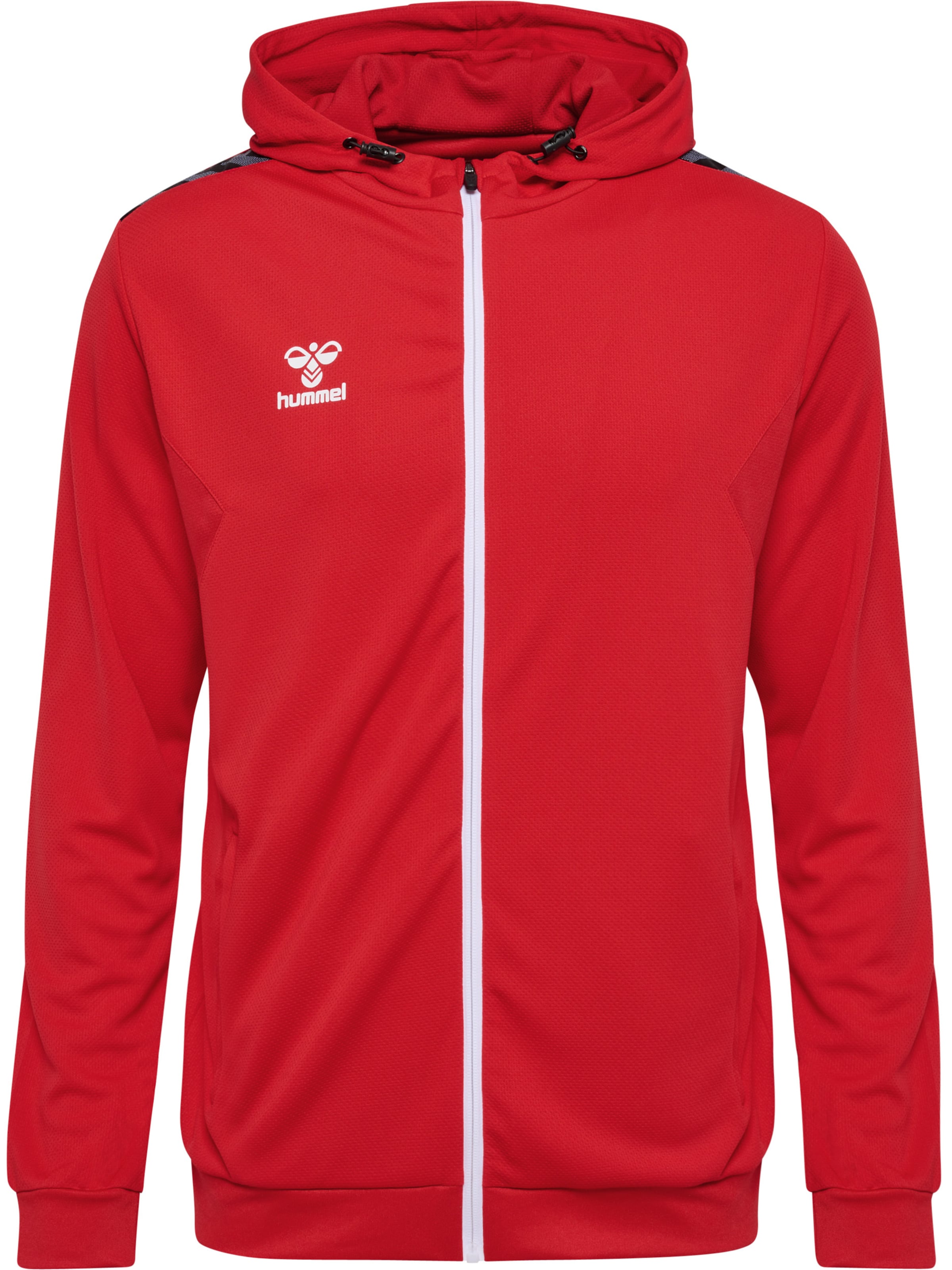 Hummel Sportssweatjakke 'Authentic' i rød: forside