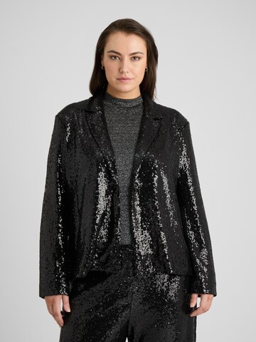 Blazer 'Daphne' di Guido Maria Kretschmer Curvy in nero: frontale
