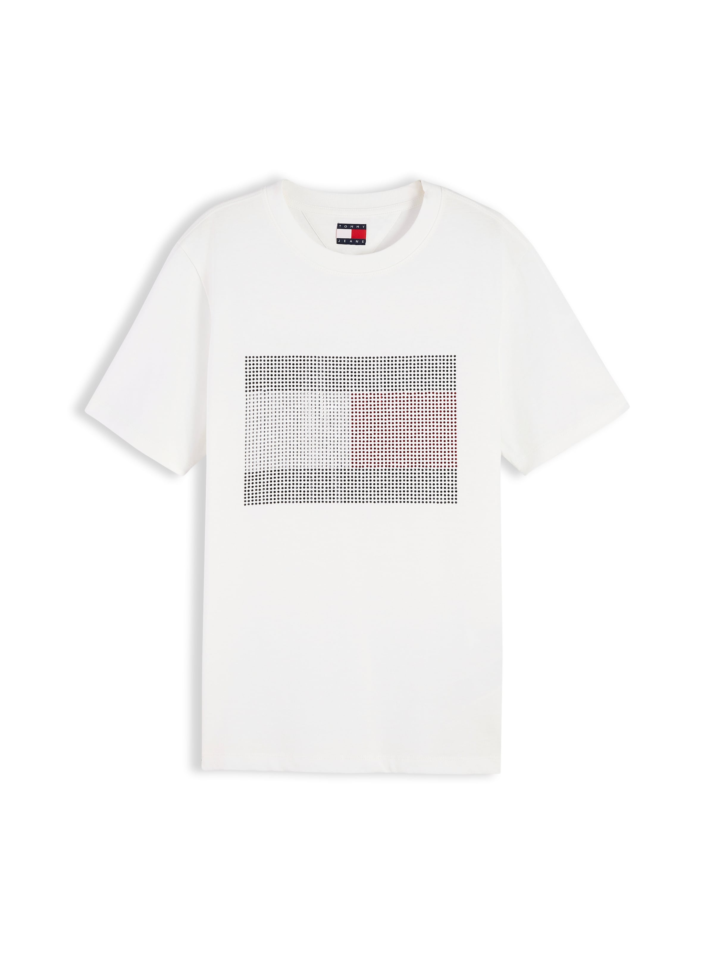 Tommy Jeans - Camisa em branco: frente