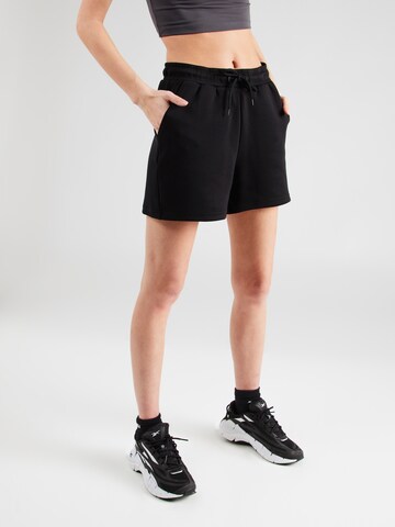 ONLY PLAYregular Sportske hlače 'LOUNGE' - crna boja: prednji dio