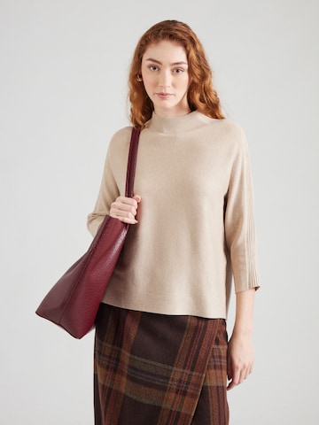 COMMA - Jersey en beige: frente