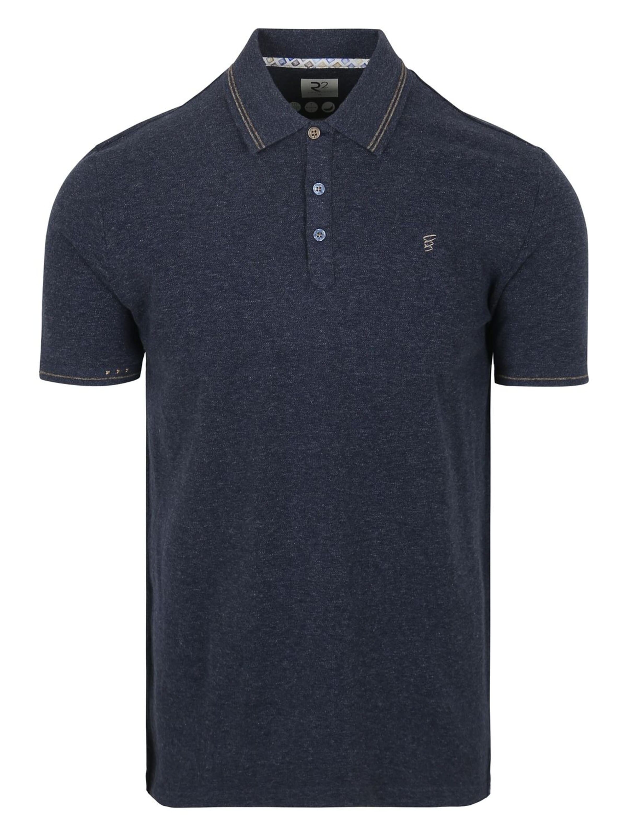 R2 Amsterdam Shirt in Blue: front