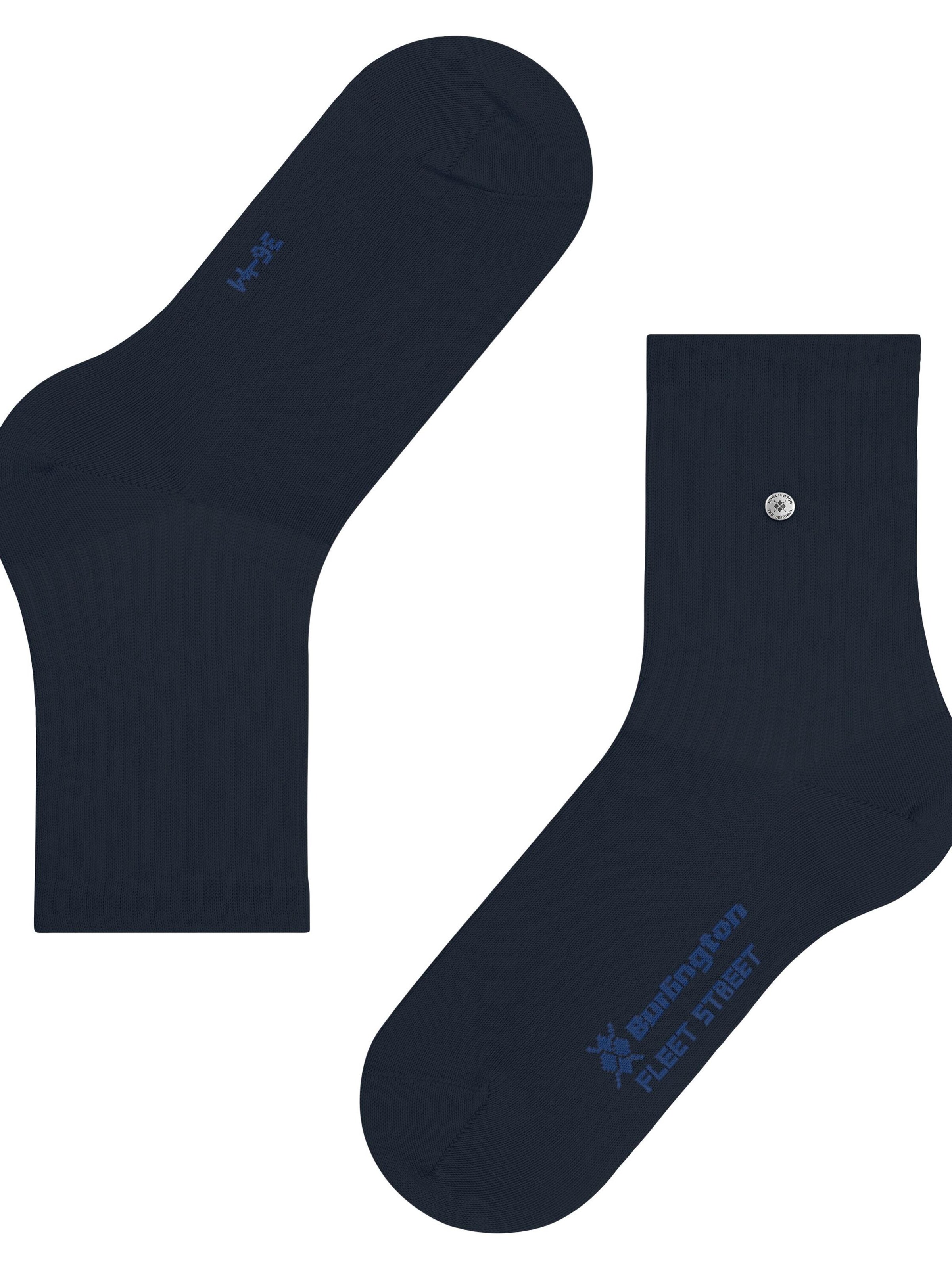 BURLINGTON Socks 'Fleet Street' in Blue