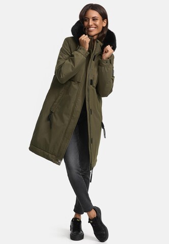 Cappotto invernale ' Kaltwetterretter 14' di NAVAHOO in verde