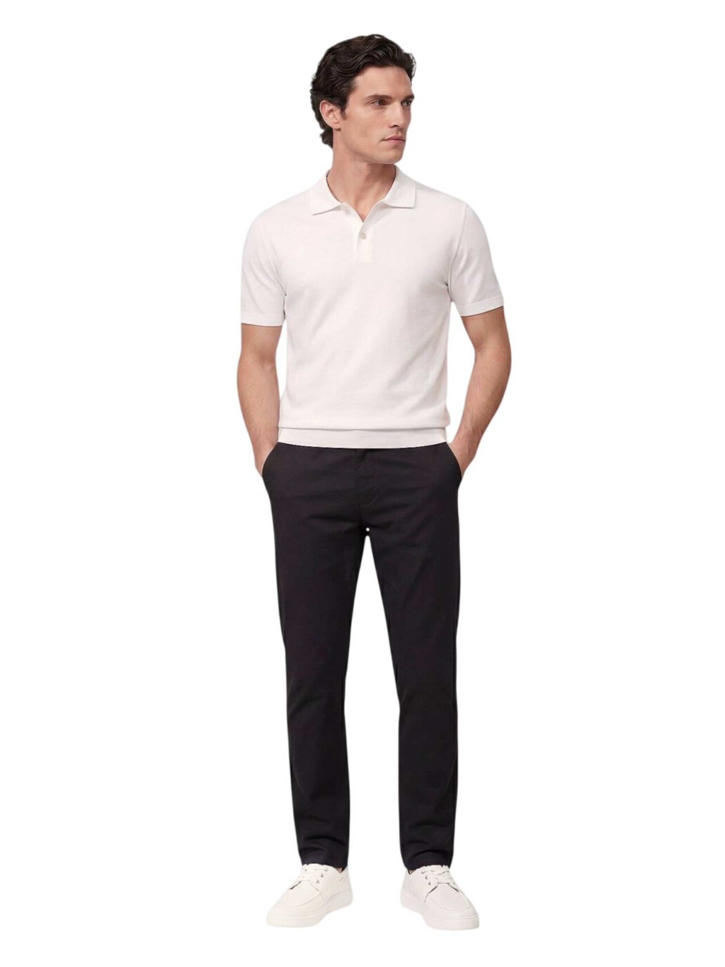 Ramsey Regular Chinohose‌‌‌‌‌‌ in Schwarz