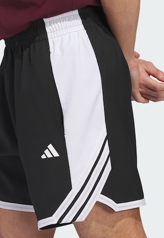 ADIDAS PERFORMANCE - Loosefit Calças de desporto 'Crazy Lite' em preto