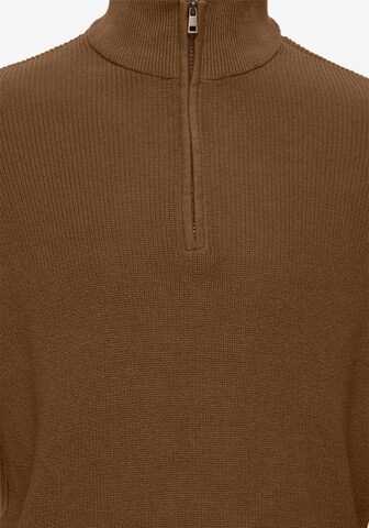 BLEND Pullover in Braun