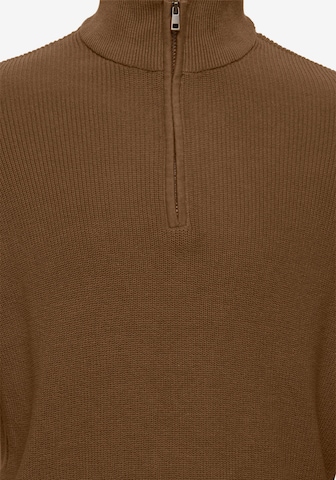 BLEND Pullover in Braun