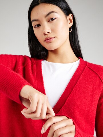 ESPRIT Knit Cardigan in Red