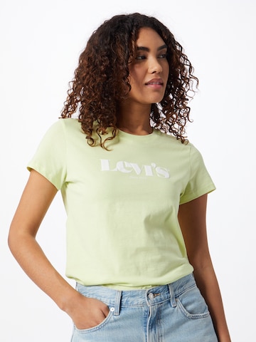 LEVI'S ® Shirt 'The Perfect Tee' in Green: front