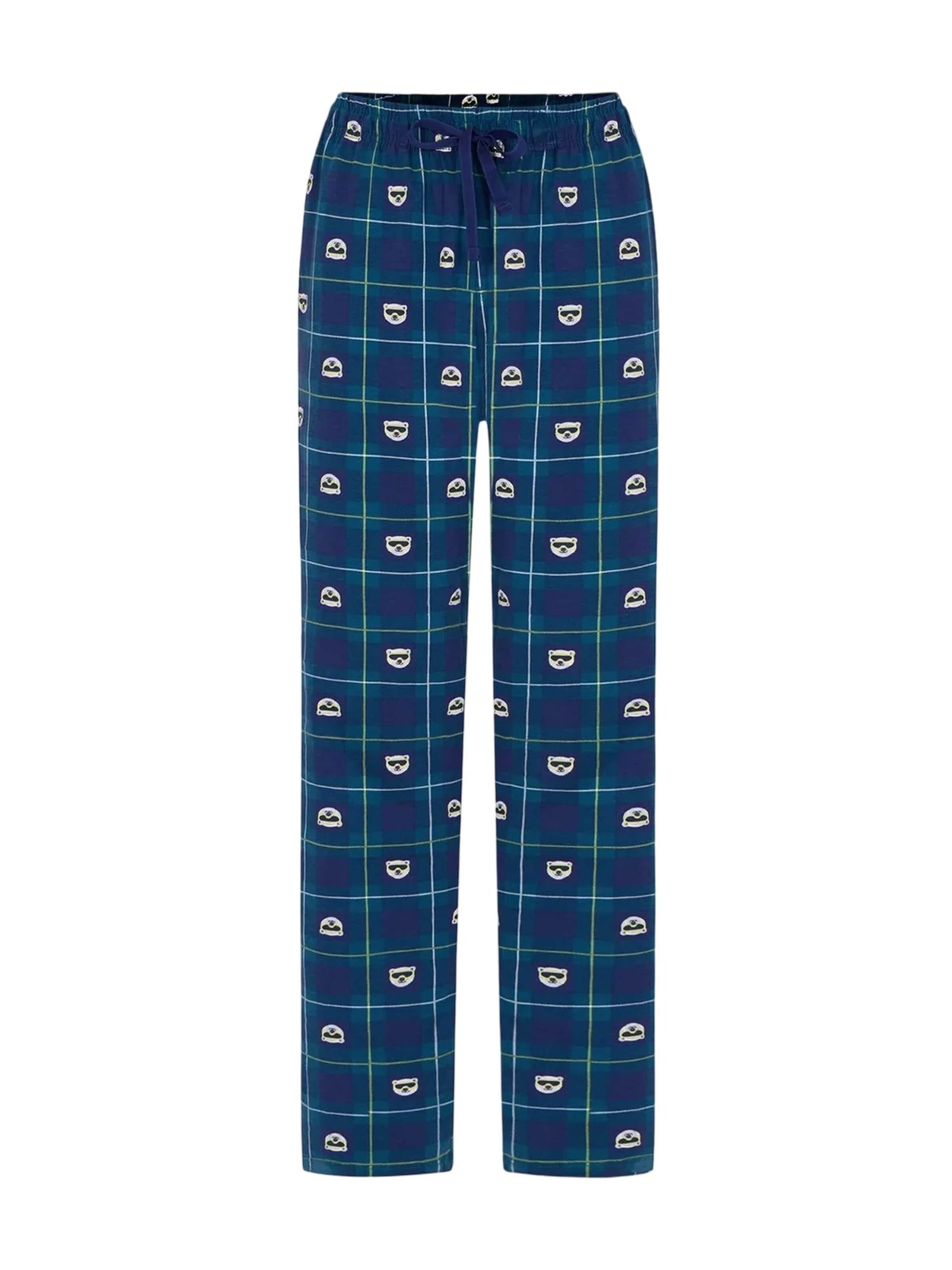 Penti Pyjama lang 'Pyjama-Sets'‌‌‌‌‌‌‌‌‌ in Blau