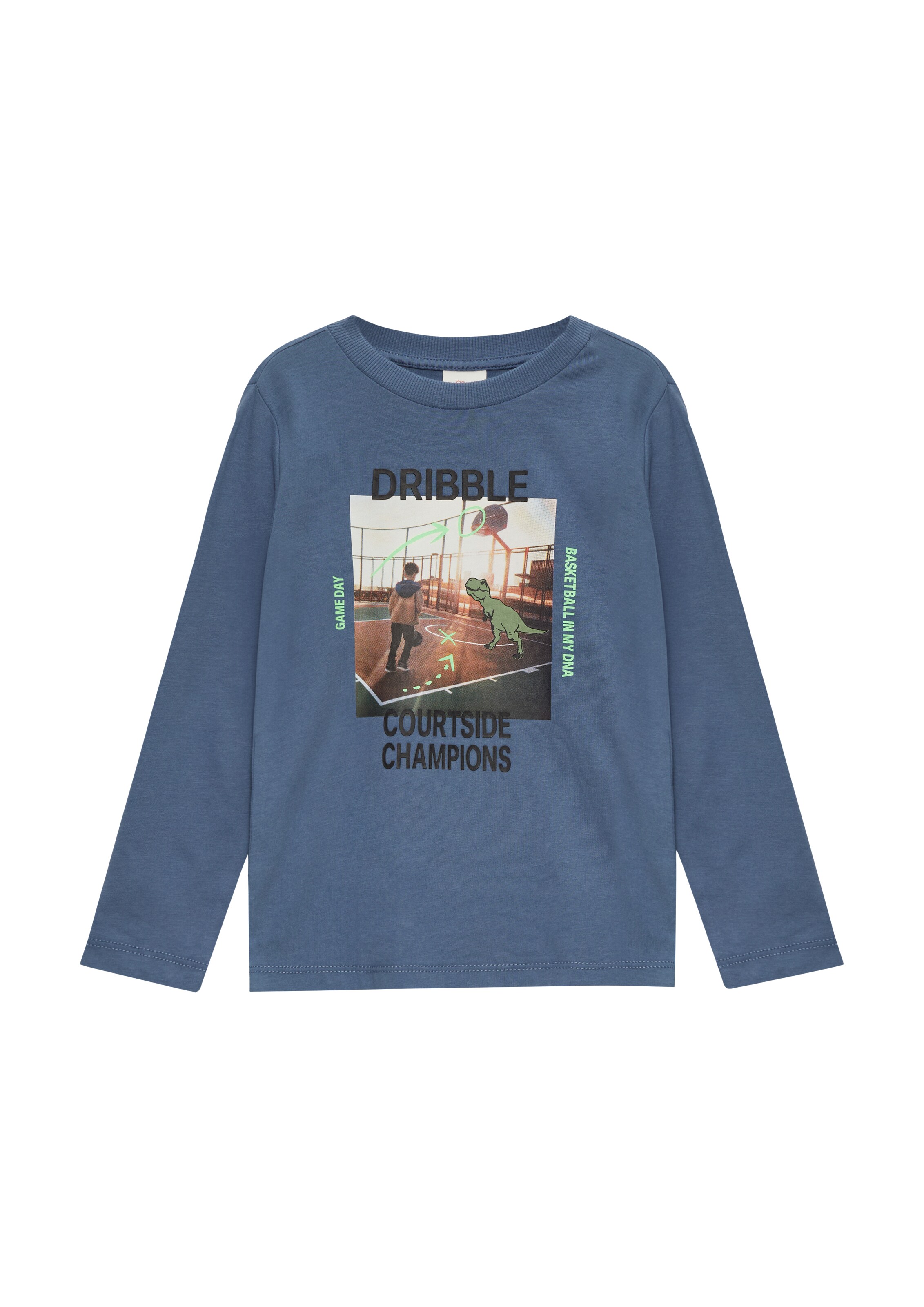 s.Oliver Shirt in Blau: Vorderseite