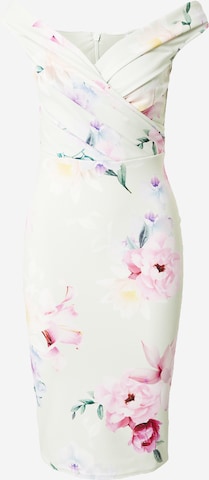 SistaglamKoktel haljina 'JULYIA' - bijela boja: prednji dio