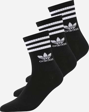 ADIDAS ORIGINALS Ponožky – černá: přední strana