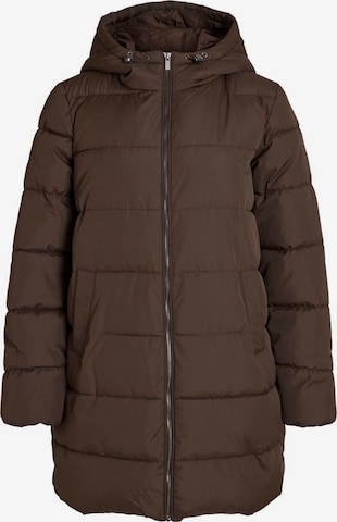 VILA Winter Coat in Brown: front