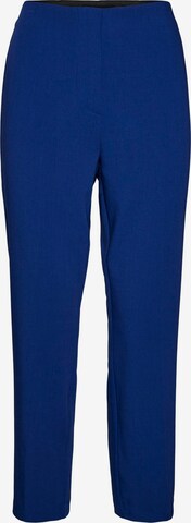 VERO MODA Pleated Pants 'Sandy' in Blue: front