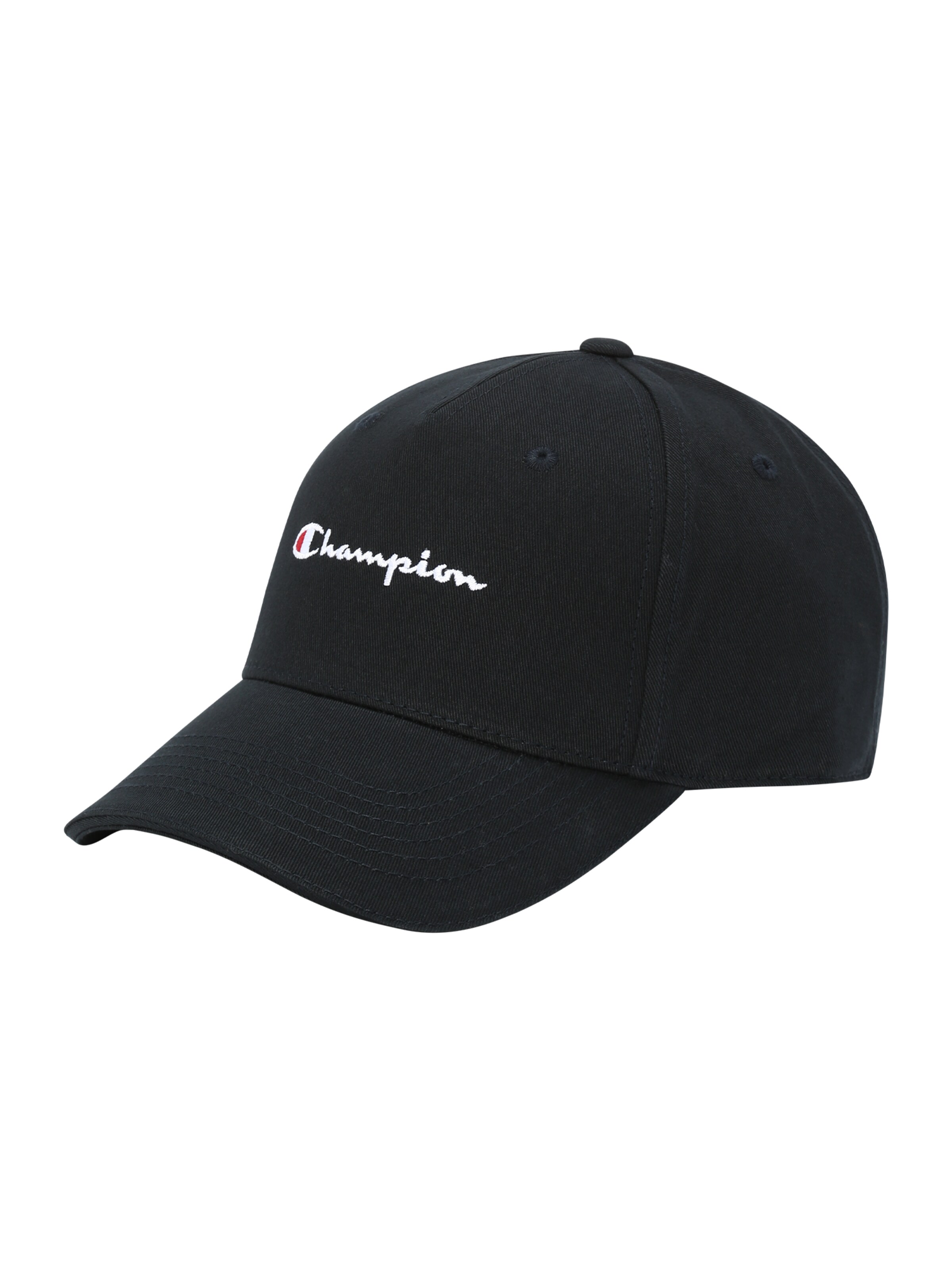Champion Authentic Athletic Apparel Cap 'ICONS' in Black: front
