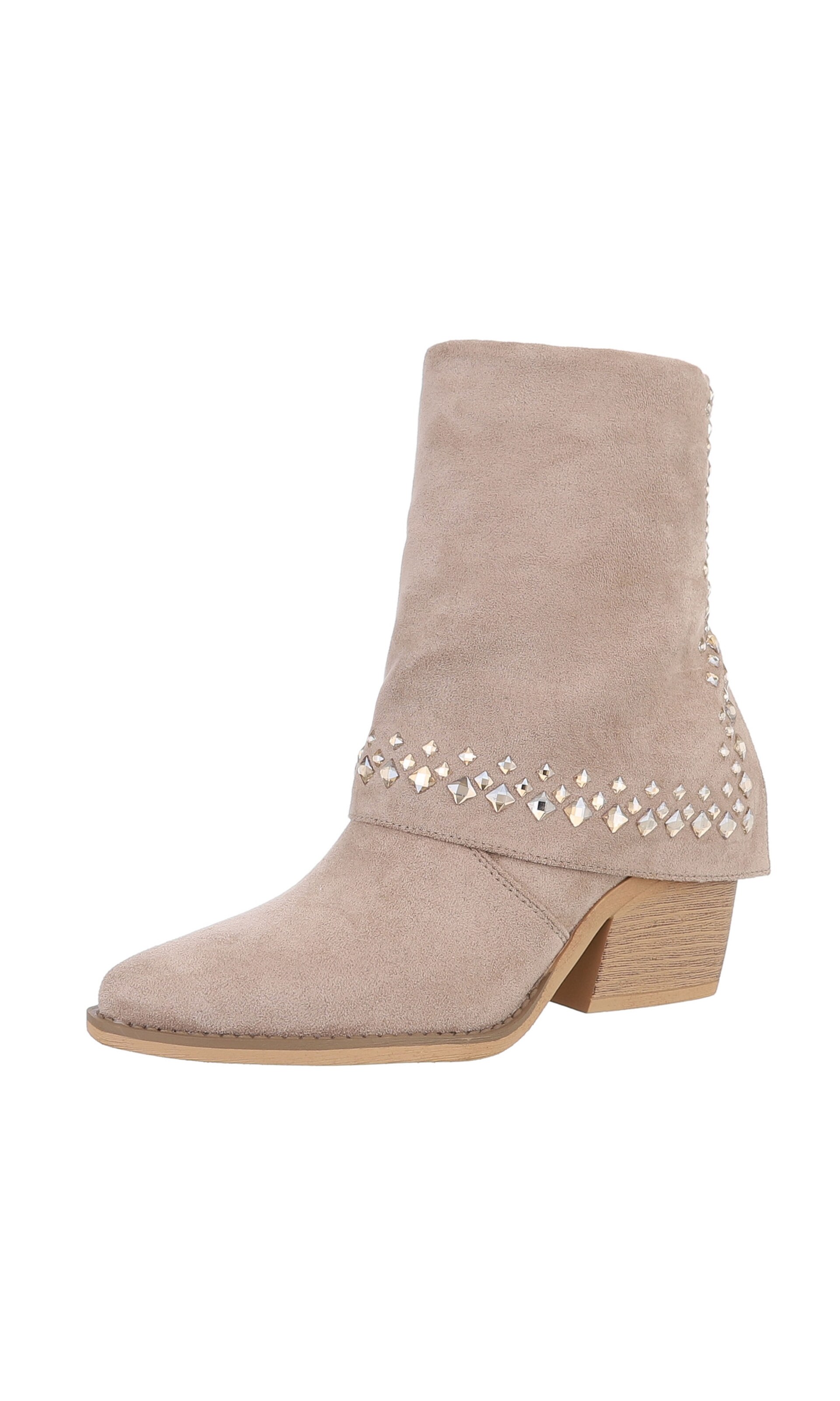 Ital-Design Boots in Braun: Vorderseite