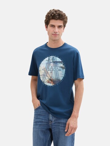 TOM TAILOR Shirt in Blauw