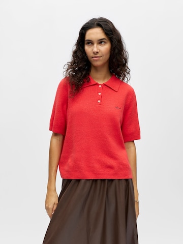 OBJECT Trui 'OBJDebbie' in Rood: voorkant