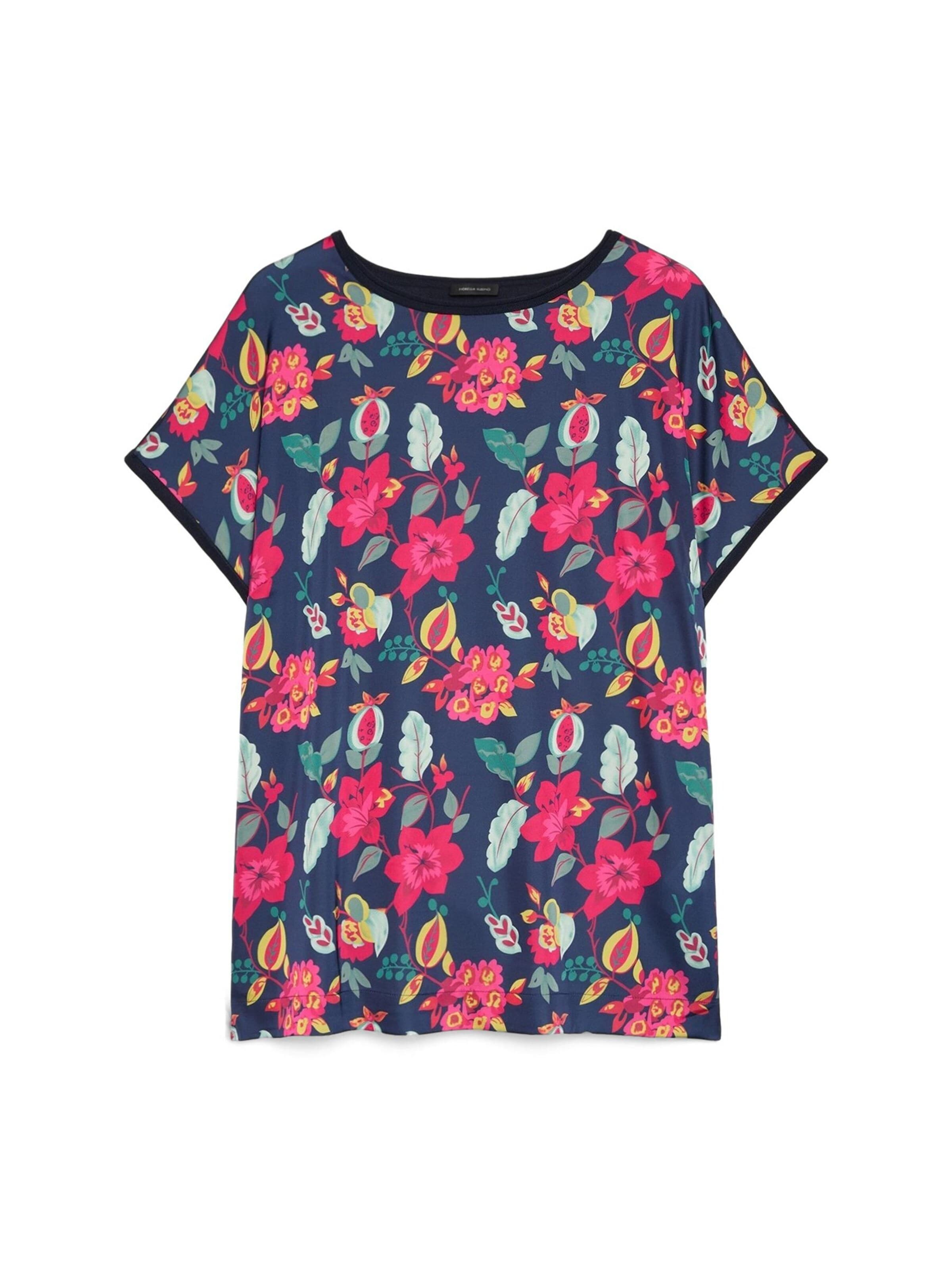 Fiorella Rubino - Camiseta en azul: frente
