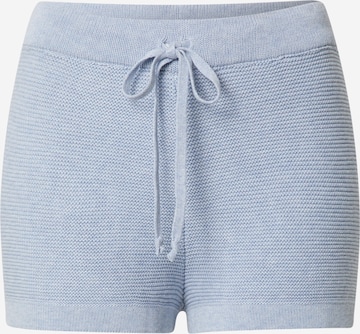 A LOT LESS - Pantalón 'Elena' en azul: frente