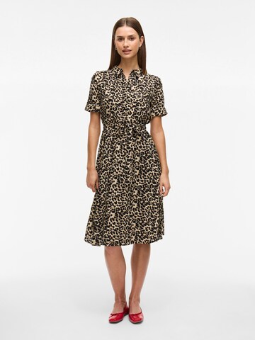 Robe-chemise 'ViAla' VILA en beige
