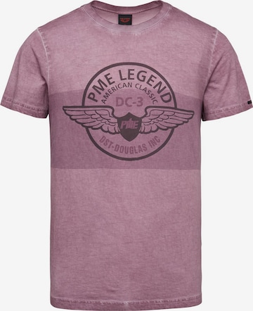 PME Legend Shirt in Lila: voorkant