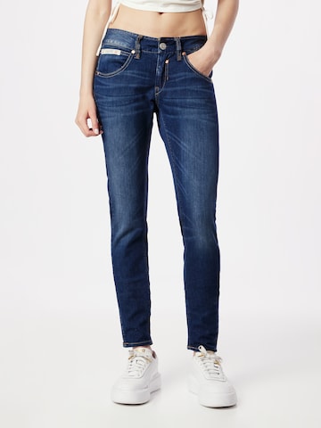 Herrlicher Slimfit Jeans in Blau: Vorderseite
