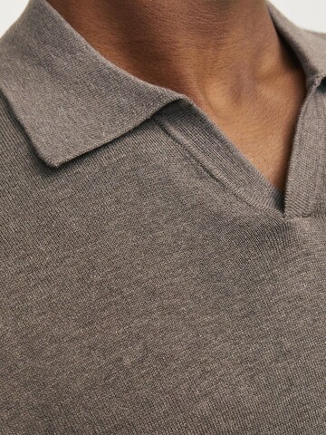 JACK & JONES - Jersey 'Igor' en marrón