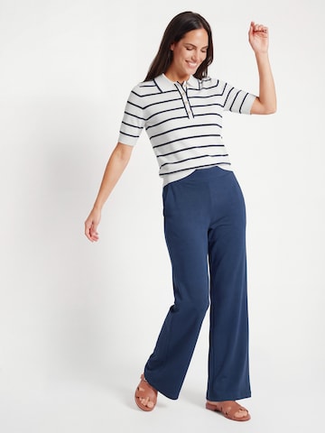 Marie Lund Regular Pants in Blue