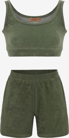 Cool Hill Loungewear in Green: front