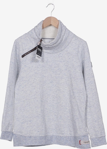 s'questo Sweatshirt & Zip-Up Hoodie in L in Blue: front