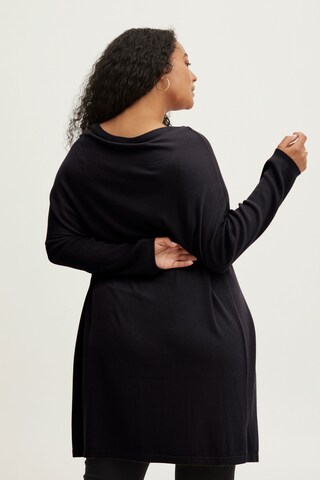 Fransa Knitted dress 'BLUME' in Black