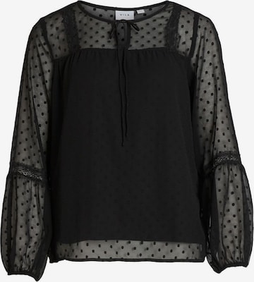 VILA Blouse 'Edee' in Black: front