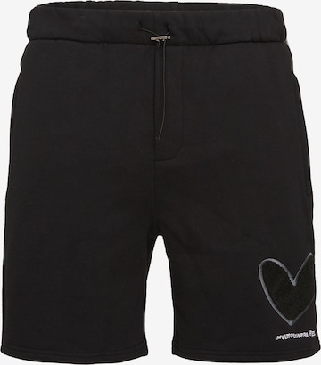 Multiply Apparel Pants in Black: front