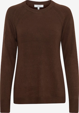 b.young Sweater 'MALEA' in Brown: front