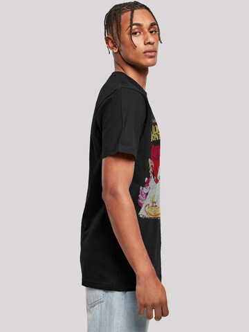 F4NT4STIC T-Shirt 'Disney Alice In Wonderland Retro' in Schwarz