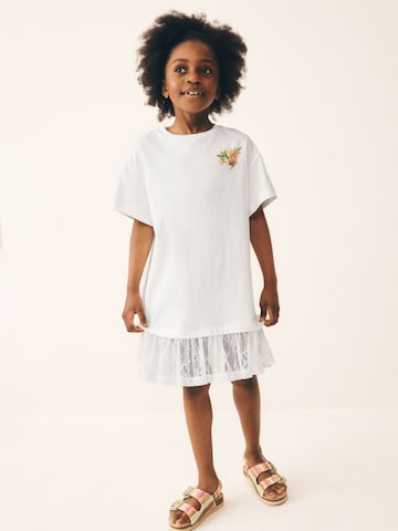 Next - Vestido en blanco: frente