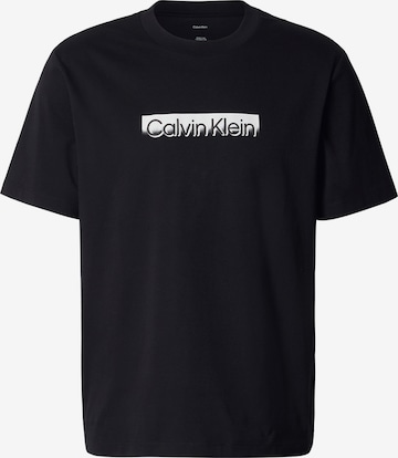 Calvin Klein Футболка в Черный: спереди