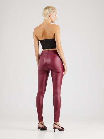 Skinny Pantaloni 'ONLARDEN' di ONLY in rosso