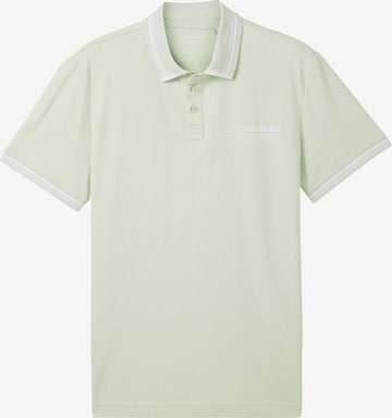 TOM TAILOR Poloshirt in Grün: predná strana