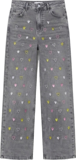 PfauGermany Jeans 'Relax-fit-Jeans Unique Embroidery Designs' in 28/Long in dunkelgrau, Produktansicht