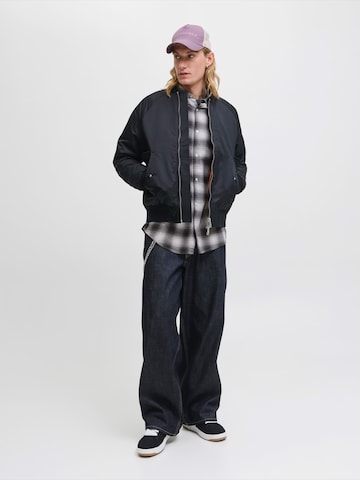 JACK & JONES Regular fit Πουκάμισο σε γκρι